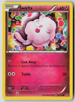 Swirlix 68/119 Common Phantom Forces Pokemon DMG - Image 1