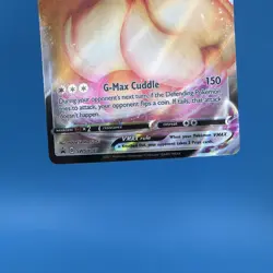 Eevee VMax SWSH087 Full Art Ultra Rare - 2021 Pokemon Black Star Promo - Image 3