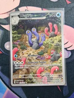 Pokemon - Wugtrio - 224/091 - SV Paldean Fates - Shiny Illustration Rare NM - Image 1