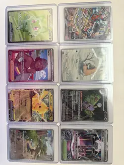 Pokemon TCG Lot of 8 Illustration Rares - Image 1