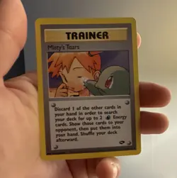 Wizards of the Coast Misty's Tears 118/132 Gym Challenge Trainer Eng 2000 - Image 1
