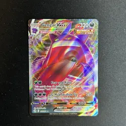 Pokemon Gengar VMAX Ultra Rare Holo Single Strike Fusion Strike 157/264 - Image 1