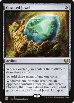 MTG Coveted Jewel ** Commander 2021 ** English - Image 1