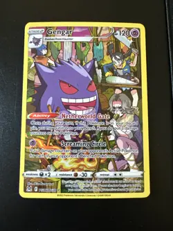 Pokemon Gengar Sword & Shield Lost Origin Trainer Gallery TG06/TG30 TCG English - Image 1