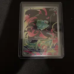 The Pokemon Company Bulbasaur 133/132 ME01 Mega Evolution Holo Illustration Rare - Image 1