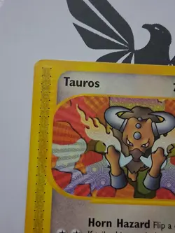 Pokemon TCG Tauros Expedition Base Set 133/165 2002 E Reader Vintage LP - Image 2