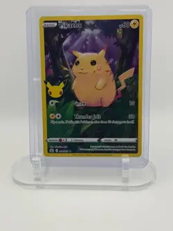 2021 Pokemon—Pikachu #5/25-Celebrations—Rare Holo - Image 1