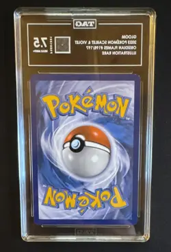 Pokemon Gloom SV03 Obsidian Flames 198/197 80 HP Illustration Rare Holo TAG 7.5 - Image 2