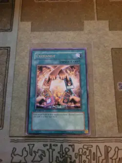YUGIOH EXCHANGE DPYG-EN021 RARE 1ST ED VLP - Image 1