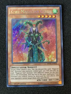 YuGiOh! Kiwi Magician Girl MVP1-ENS16 The Dark Side of Dimensions Movie Pack SR - Image 1