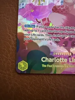 One Piece TCG | Charlotte Linlin Character Alt Art OP03-114 Pillars of Strength - Image 3
