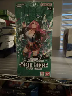 Bandai One Piece TCG: Green Jewelry Bonney Starter Deck Box English Version - Image 1
