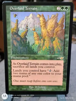 MTG Overlaid Terrain - Nemesis (NMS) #108 - Magic the Gathering LP - Image 1