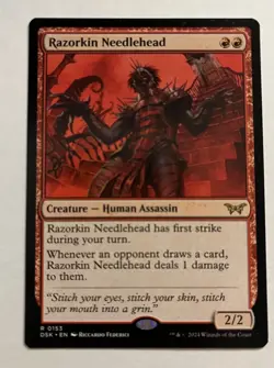 MtG Razorkin Needlehead DSK Duskmourn Magic the Gathering - Image 1