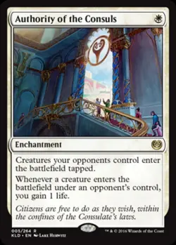 MTG English Authority of the Consuls NM Normal Kaladesh - Image 1