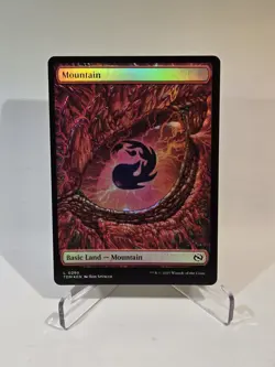 MTG: Mountain (0290) Tarkir: Dragonstorm Foil Magic The Gathering - Image 1