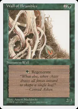 MTG Wall of Brambles ** Fourth Edition ** English - Image 1