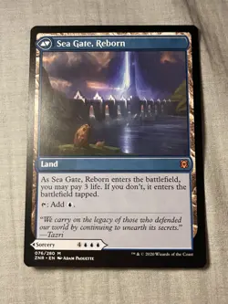MTG Sea Gate Restoration Regular Zendikar Rising #76 Magic the Gathering NM - Image 2