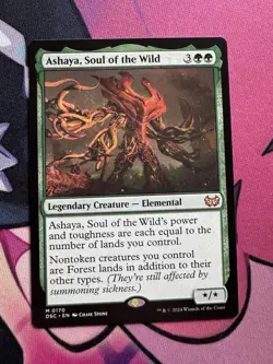 Ashaya, Soul of the Wild 0170 Non Foil Mythic Duskmourn MTG Near Mint - Image 1