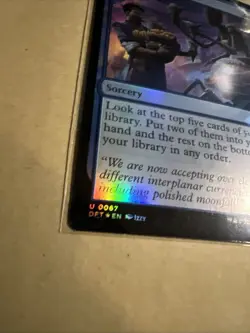 MTG Stock Up DFT 0067 U NM FOIL - Image 3