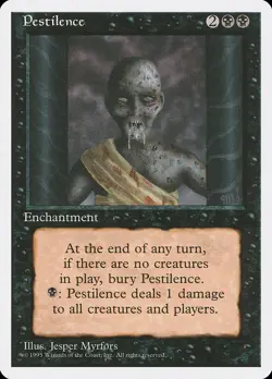 MTG Pestilence ** Fourth Edition ** English - Image 1