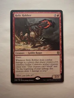 MTG Relic Robber Zendikar Rising #153 ZNR Magic The Gathering - Image 1