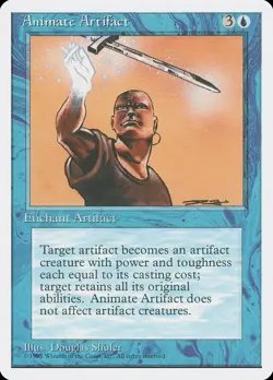 MTG Animate Artifact ** Fourth Edition ** English - Image 1