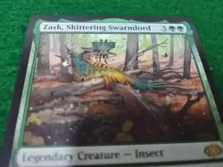 ZASK, SKITTERING SWARMLORD, English Magic the Gathering MTG Jumpstart 047/051 - Image 4