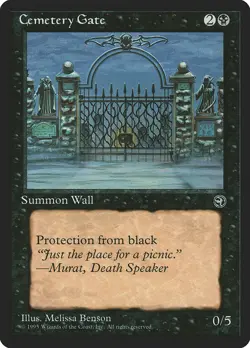 MTG Cemetery Gate ** Homelands ** English - Image 1