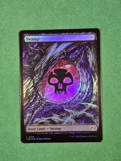 MTG Swamp (0289) Tarkir: Dragonstorm Foil Magic the Gathering - Image 2