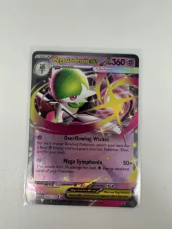 Mega Gardevoir ex 60/132 Double Rare Mega Evolution English Pokemon TCG - Image 1
