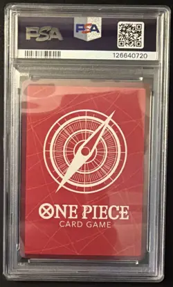 2024 One Piece EN Premium Card Collection Leader #003 Monkey D. Luffy PSA 10 - Image 2