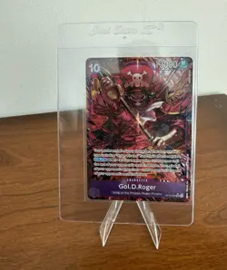 One Piece Gol.D.Roger OP13-064 Carrying on His Will Secret Rare Foil Alt Art ENG - Image 1