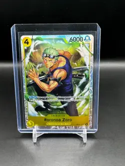 One Piece Roronoa Zoro OP15-113 SR Adventure on Kami’s Island English NM - Image 1