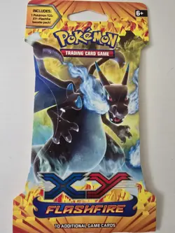 5x Pokemon XY FLASHFIRE SLEEVED PACKS - CHARIZARD ART SET FACTORY SEALED & MINT 820650108877 - Image 3