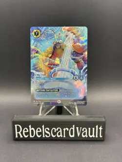 Disney Lorcana Tamatoa Seeker of Shine 237/204 ENCHANTED Foil Secret Rare NM - Image 2