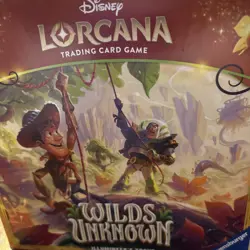 DISNEY LORCANA TCG: WILDS UNKNOWN ILLUMINEER'S TROVE BOX New Sealed Box Collect - Image 2