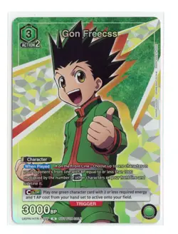 Gon Freecss (077) Rare Hunter x Hunter Union Arena Promotion Cards HTR-1-077 NM - Image 1