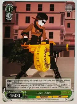 Weiss Schwarz Coco Adel RWBY/WX03-033 NM/M - Image 1
