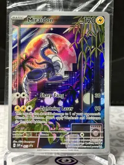 Pokemon TCG Miraidon SVP Black Star Promo Card SVP013 Sealed NM Condition Holo - Image 1