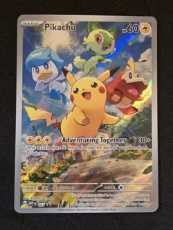 Pikachu 027 Sv: Scarlet & Violet Promo Cards Holo - Image 1