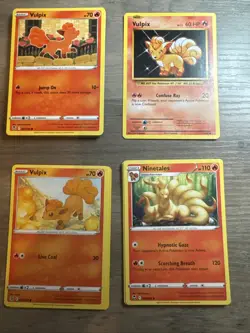 Pokemon TCG - Vulpix & Ninetails Lot Of 21 Cards - Image 1