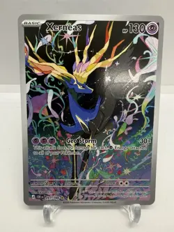 Xerneas 091/086 Illustration Rare Card Pokemon TCG Chaos Rising - Image 1
