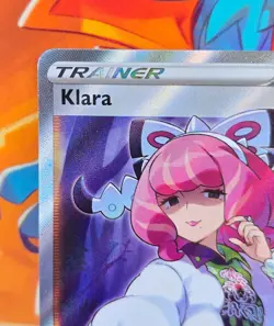 Pokemon Card TCG - Klara SWSH302 Full Art Trainer Sword & Shield Promo - Image 2