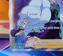 Pokemon Card TCG - Klara SWSH302 Full Art Trainer Sword & Shield Promo - Image 4