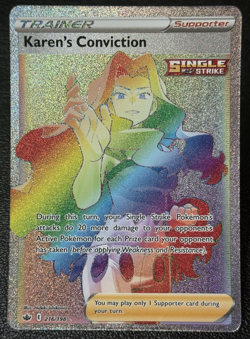 Pokemon TCG: Lot of 4 Rainbow Secret Rare Trainer Cards - Sword & Shield Era LP - Image 2