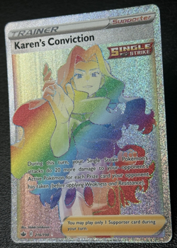 Pokemon TCG: Lot of 4 Rainbow Secret Rare Trainer Cards - Sword & Shield Era LP - Image 3