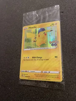 Pokemon/Pokemon GO Prerelease Pikachu Holo Foil Promo Card #028/078 Sealed - Image 3