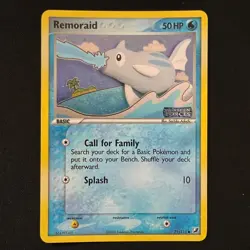 Pokemon Card - Remoraid Unseen Forces 71/115 Common Reverse Holo Stamped LP - Image 1