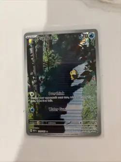 Pokemon TCG Psyduck Scarlet Violet-151 Holo Illustration Card 175/165 - Image 1